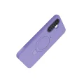 BUĞZ Samsung Galaxy A56 Regal Magsafe Standlı Kapak - Lila
