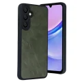BUĞZ Samsung Galaxy A57 5g Aras Deri Kapak - Yeşil