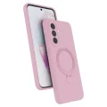 BUĞZ Samsung Galaxy A57 5g Regal Magsafe Standlı Kapak - Açık Pembe