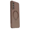 BUĞZ Samsung Galaxy A57 5g Regal Magsafe Standlı Kapak - Çöl Titanyum