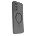 BUĞZ Samsung Galaxy A57 5g Regal Magsafe Standlı Kapak - Titan Gri