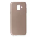 BUĞZ Samsung Galaxy A6 2018 Kılıf First Silikon - Rose Gold