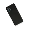 BUĞZ Samsung Galaxy A72 Kılıf Nano İçi Kadife Silikon - Siyah