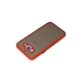 BUĞZ Samsung Galaxy J7 Kılıf Montreal Silikon Kapak - Kırmızı