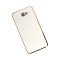 BUĞZ Samsung Galaxy J7 Prime Kılıf Volet Silikon - Beyaz