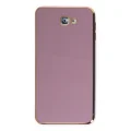 BUĞZ Samsung Galaxy J7 Prime Kılıf Volet Silikon - Mor