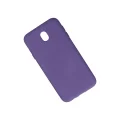 BUĞZ Samsung Galaxy J7 Pro / J730 Kılıf Nano İçi Kadife Silikon - Mor