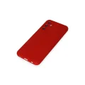 BUĞZ Samsung Galaxy M14 5g Kılıf Nano İçi Kadife Silikon - Kırmızı