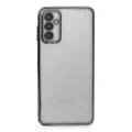 BUĞZ Samsung Galaxy M23 Kılıf Razer Lensli Silikon - Siyah