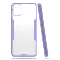 BUĞZ Samsung Galaxy M31 Kılıf Platin Silikon - Lila