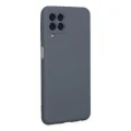 BUĞZ Samsung Galaxy M33 Kılıf Nano İçi Kadife Silikon - Gri
