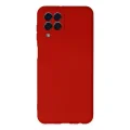 BUĞZ Samsung Galaxy M33 Kılıf Nano İçi Kadife Silikon - Kırmızı