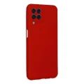 BUĞZ Samsung Galaxy M33 Kılıf Nano İçi Kadife Silikon - Kırmızı