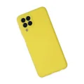 BUĞZ Samsung Galaxy M33 Kılıf Nano İçi Kadife Silikon - Sarı