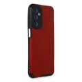 BUĞZ Samsung Galaxy M34 5g Kılıf Loop Deri Silikon - Kırmızı