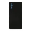 BUĞZ Samsung Galaxy M52 5g Kılıf Kelvin Kartvizitli Silikon - Siyah