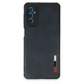 BUĞZ Samsung Galaxy M52 5g Kılıf Loop Deri Silikon - Lacivert