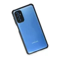 BUĞZ Samsung Galaxy M52 5g Kılıf Miami Şeffaf Silikon - Siyah