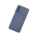 BUĞZ Samsung Galaxy M52 5g Kılıf Nano İçi Kadife Silikon - Gri