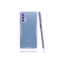 BUĞZ Samsung Galaxy M52 5g Kılıf Platin Silikon - Lila