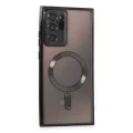 BUĞZ Samsung Galaxy Note 20 Ultra Kılıf Kross Magneticsafe Kapak - Siyah