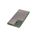 BUĞZ Samsung Galaxy Note 20 Ultra Kılıf Razer Lensli Silikon - Yeşil