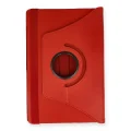 BUĞZ Samsung Galaxy P610 Tab S6 Lite 10.4 Kılıf 360 Tablet Deri Kılıf - Kırmızı