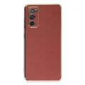 BUĞZ Samsung Galaxy S20 Fe Kılıf Volet Silikon - Kırmızı