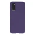 BUĞZ Samsung Galaxy S20 Kılıf Nano İçi Kadife Silikon - Mor