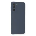 BUĞZ Samsung Galaxy S21 Kılıf Nano İçi Kadife Silikon - Gri