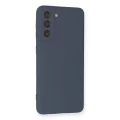 BUĞZ Samsung Galaxy S21 Kılıf Nano İçi Kadife Silikon - Gri