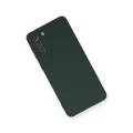 BUĞZ Samsung Galaxy S21 Plus Kılıf Nano İçi Kadife Silikon - Koyu Yeşil