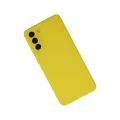 BUĞZ Samsung Galaxy S21 Plus Kılıf Nano İçi Kadife Silikon - Sarı