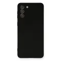 BUĞZ Samsung Galaxy S21 Plus Kılıf Nano İçi Kadife Silikon - Siyah