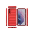 BUĞZ Samsung Galaxy S22 Plus Kılıf Optimum Silikon - Kırmızı