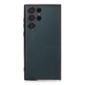 BUĞZ Samsung Galaxy S22 Ultra Kılıf Razer Lensli Silikon - Mor