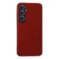 BUĞZ Samsung Galaxy S23 Fe Kılıf Loop Deri Silikon - Kırmızı