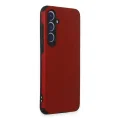 BUĞZ Samsung Galaxy S23 Fe Kılıf Loop Deri Silikon - Kırmızı