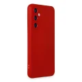 BUĞZ Samsung Galaxy S23 Fe Kılıf Nano İçi Kadife Silikon - Kırmızı