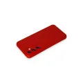 BUĞZ Samsung Galaxy S23 Fe Kılıf Nano İçi Kadife Silikon - Kırmızı