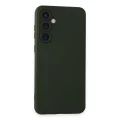 BUĞZ Samsung Galaxy S23 Fe Kılıf Nano İçi Kadife Silikon - Koyu Yeşil