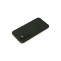 BUĞZ Samsung Galaxy S23 Fe Kılıf Nano İçi Kadife Silikon - Koyu Yeşil