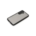 BUĞZ Samsung Galaxy S23 Fe Kılıf Razer Lensli Silikon - Siyah
