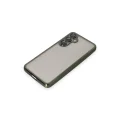 BUĞZ Samsung Galaxy S23 Fe Kılıf Razer Lensli Silikon - Yeşil