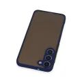 BUĞZ Samsung Galaxy S23 Kılıf Montreal Silikon Kapak - Lacivert