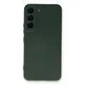 BUĞZ Samsung Galaxy S23 Kılıf Nano İçi Kadife Silikon - Koyu Yeşil