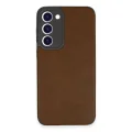 BUĞZ Samsung Galaxy S23 Plus Kılıf Loop Deri Silikon - Kahverengi