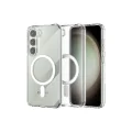 BUĞZ Samsung Galaxy S23 Plus Kılıf Magneticsafe Şeffaf Silikon - Şeffaf
