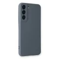 BUĞZ Samsung Galaxy S23 Plus Kılıf Nano İçi Kadife Silikon - Gri
