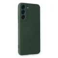 BUĞZ Samsung Galaxy S23 Plus Kılıf Nano İçi Kadife Silikon - Koyu Yeşil